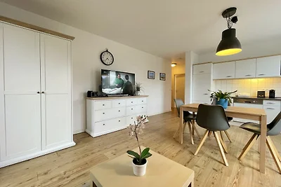 Gästehaus am Brook Whg 01 Haubentaucher mit...