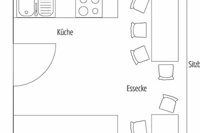 Fewo Arnika mit 2 getrennten Schlafzimmern