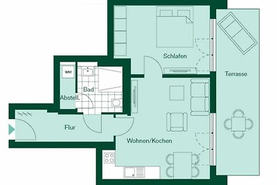 Vakantieappartement Gezinsvakantie Garz