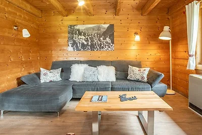 Modernes Holzhaus mit gemütlicher Atmosphäre...