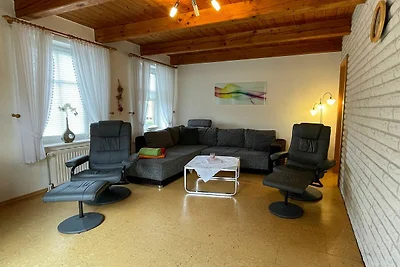 Ferienhaus, Dusche, WC, 2 Schlafräume