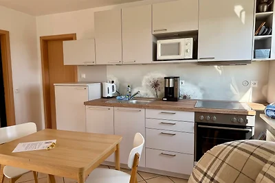 2-Raumferienwohnung m. Terrasse Koje für Vier