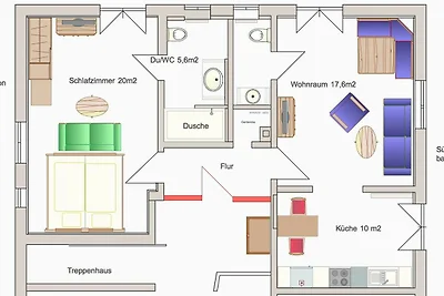 Ferienwohnung 1.OG links