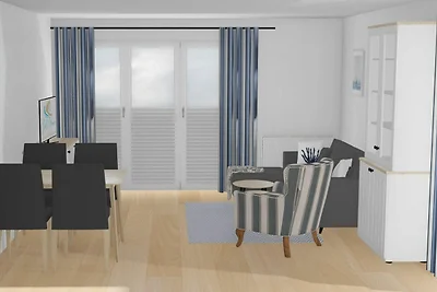 Ferienwohnung 09 Meerglück mit 2 Balkone