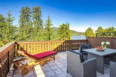 Tegernsee-Blick mit Bergblick