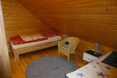 HAS-38 Holzblockhaus, 4-6 Pers., 65qm