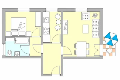 Residenz Unter den Linden Fewo 11