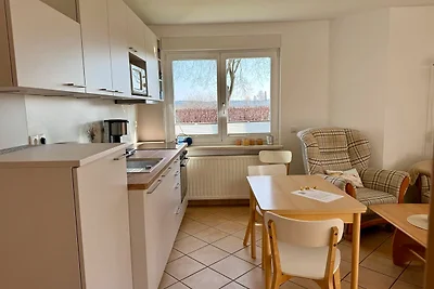 2-Raumferienwohnung m. Terrasse Koje für Vier