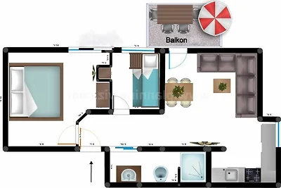 Vakantieappartement Gezinsvakantie Dahme