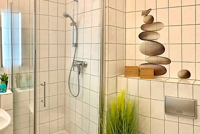 Maisonettenwohnung mit Sauna 200 m zum Meer