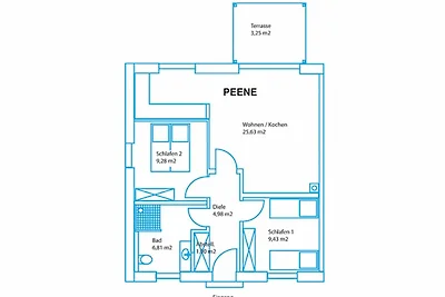 Vakantieappartement Gezinsvakantie Wolgast
