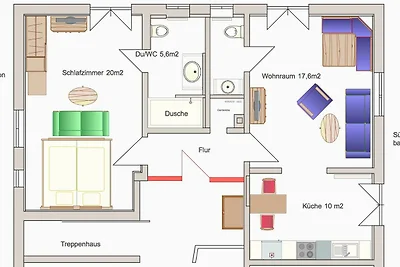 Ferienwohnung 1.OG links