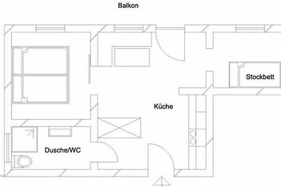 Appartement Schatzblick (1-4 Personen)