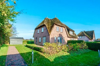Seesucht-Föhr - Moderne Reet-Haushälfte mit...