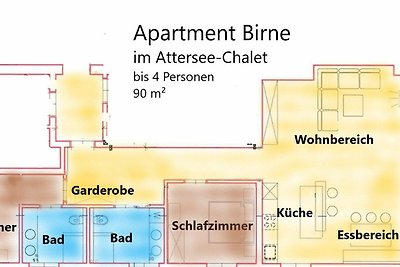 Apartment Über den Birnbäumen bis 4 Personen