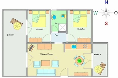 Vakantieappartement Gezinsvakantie Kühlungsborn