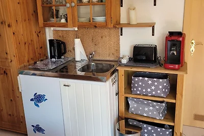 25 qm Einraum-Ferienzimmer mit Terrasse