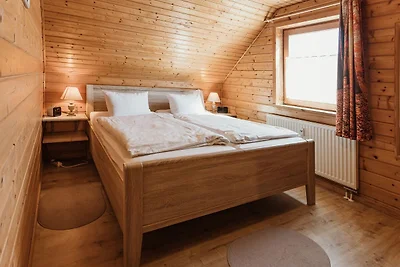 HAS-37 Holzblockhaus, 4 Pers., 65qm