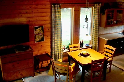 HAS-50 - Holzferienhaus mit überdachter...