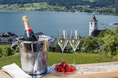 Ferienwohnung Schafberg mit Seeblick