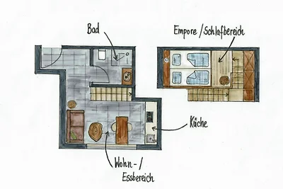 Berg-Maisonette
