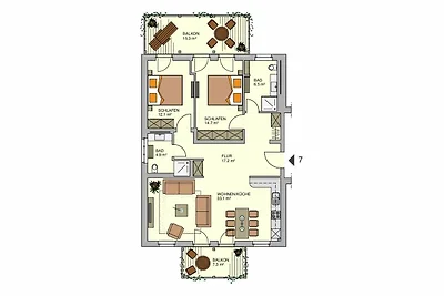 Appartamento Vacanza con famiglia Kühlungsborn