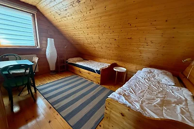 HAS-13 - Helles Holz-Ferienhaus mit Terrasse...