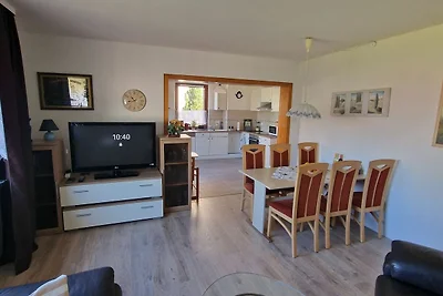 Ferienwohnung im Erdgeschoss mit Garten für 2...