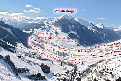 Apartament Dla rodzin Saalbach Hinterglemm