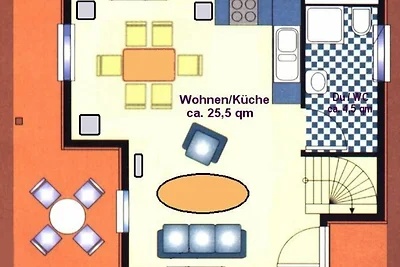 Casa su barca Vacanza single Barth