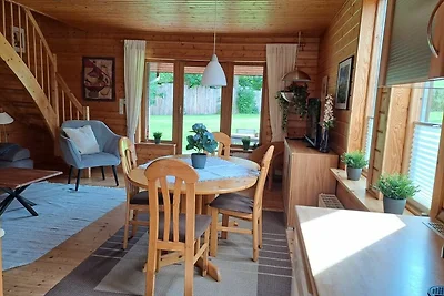 HAS-14 Holzblockhaus, 4-6 Pers., 65qm