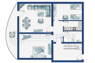 Vakantieappartement Gezinsvakantie Vollerwiek