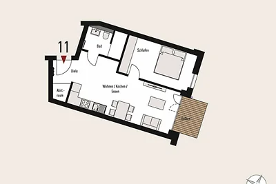 Villen Ensemble FeWo 11 Blaue Lagune Ref.