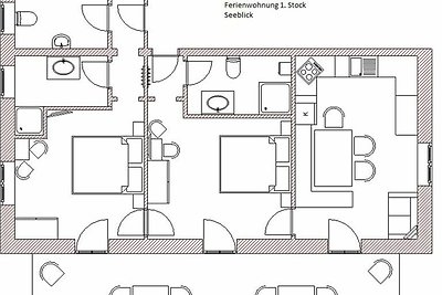 Ferienwohnung Seeblick 1. Stock