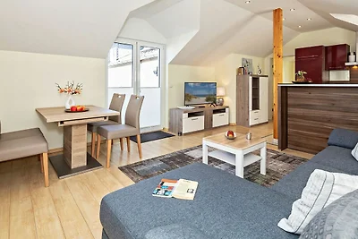 Ferienwohnung 2 mit Meerblick und Südbalkon