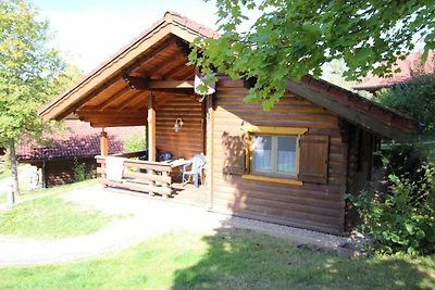 STA-01 - Holzblockhaus für 4 Personen mit...