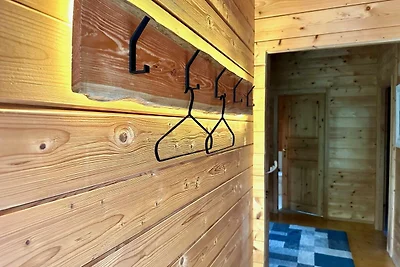 LTD-105 Holzblockhaus für 4 Personen mit...