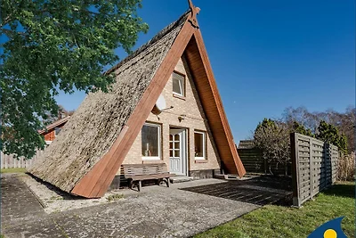 Reetdachhütte im Birkenhain