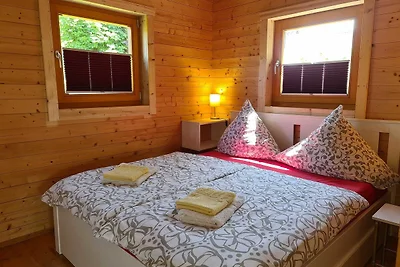 A10: 3-Raum-Holzhaus Bine mit Kamin, Terrasse...