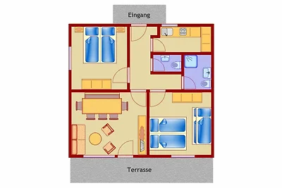 Familienfreundliches, komfortables Haus in To...