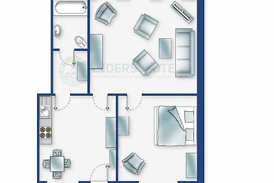 Vakantieappartement Gezinsvakantie Poppenbüll