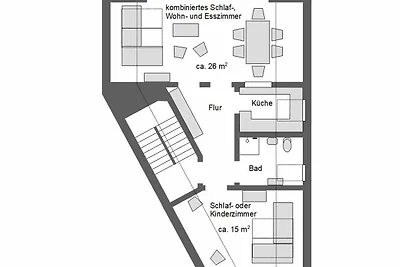 Ferienwohnung Dachgeschoss