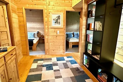 LTD-105 Holzblockhaus für 4 Personen mit...