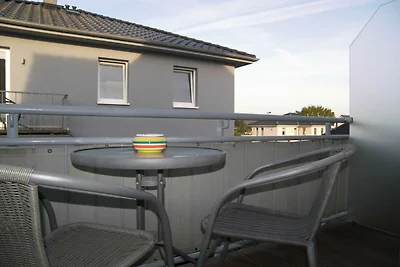 Ferienwohnung Koralle, mit Kamin & Balkon