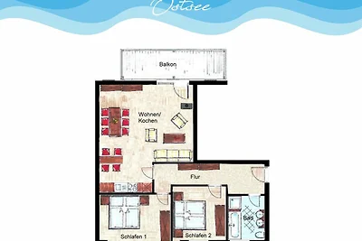 Appartamento Vacanza con famiglia Sassnitz