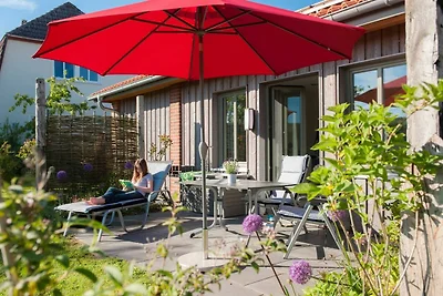 Ferienwohnung Wiesenblick, Terrasse