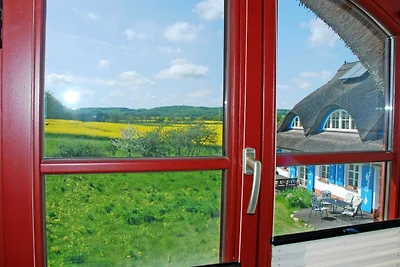 Ferienhaus Sonnenwinkel unterm Reetdach mit S...