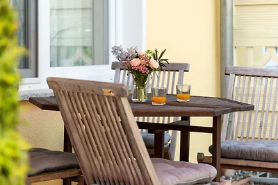 Ferienhaus 10 und Terrasse