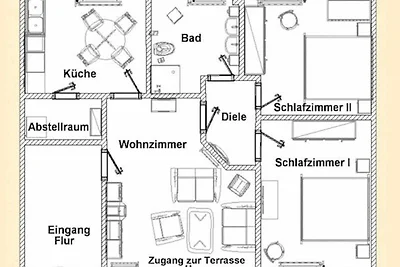 Vakantieappartement Gezinsvakantie Wiesmoor
