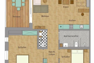 Vakantieappartement Gezinsvakantie Zwenkau